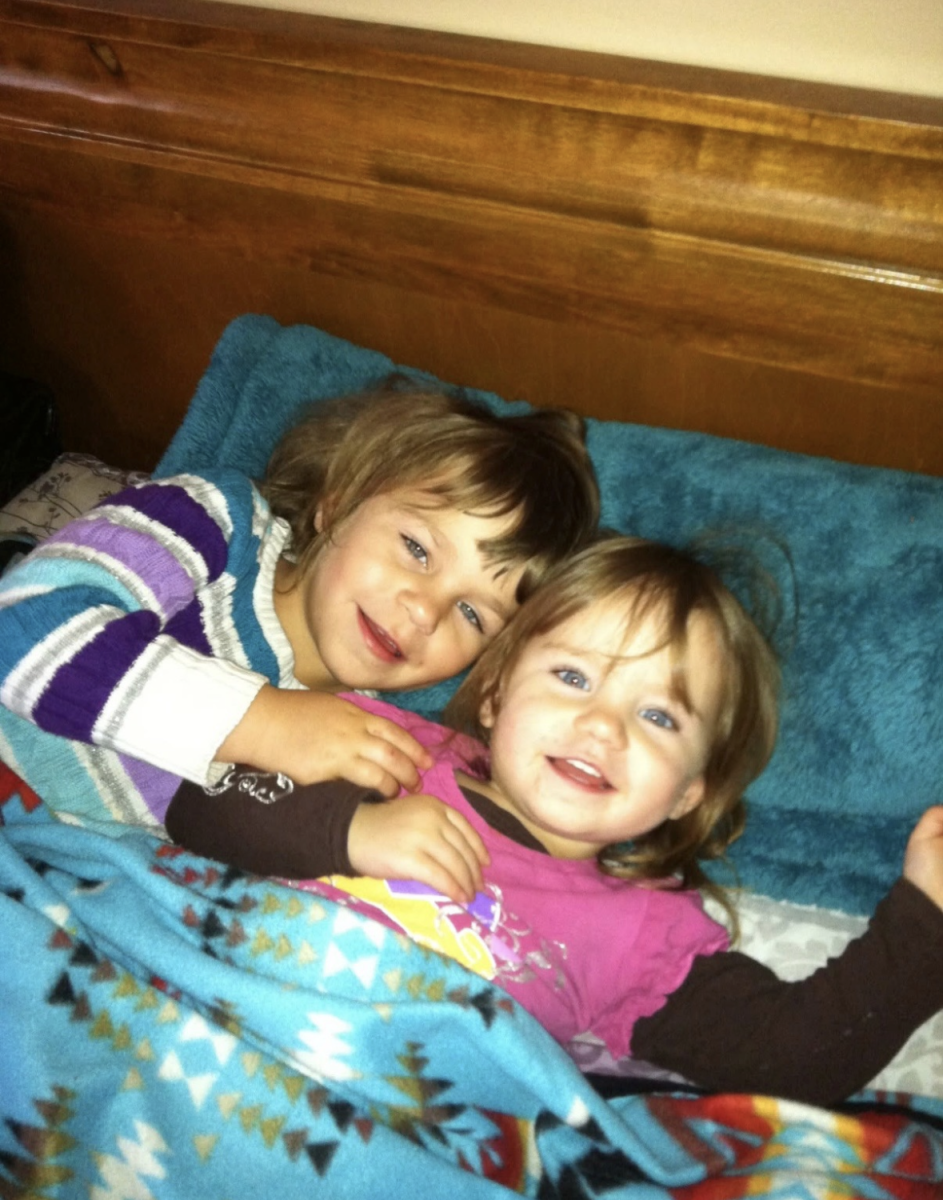 Jaelynn Romano, left, and Amber Romano are best friends and sisters.